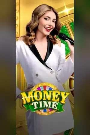 Jeu télévisé Money Time avec présentateur en direct