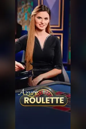 Table de Roulette Azure avec croupier en direct